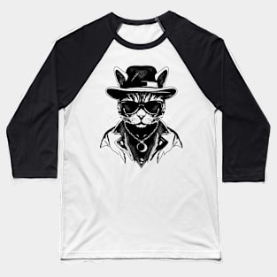 Gangster cat wants to talk Baseball T-Shirt